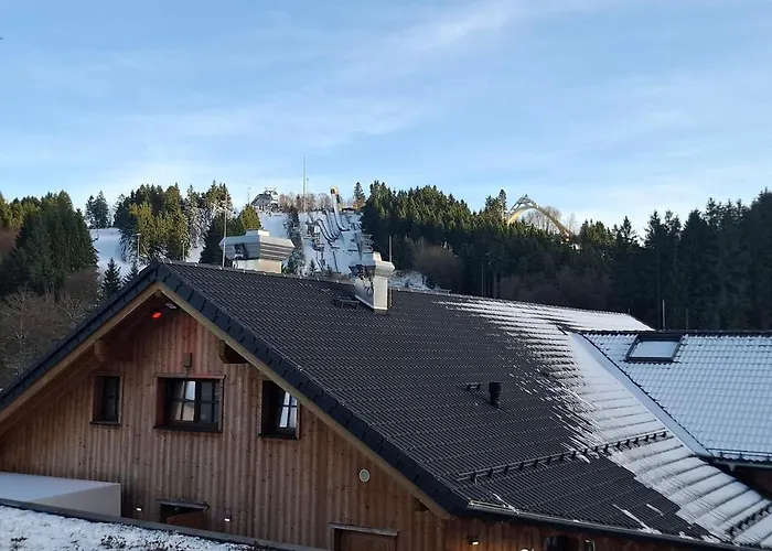 Ferienunterkunft Mit Aussicht In 아파트 *